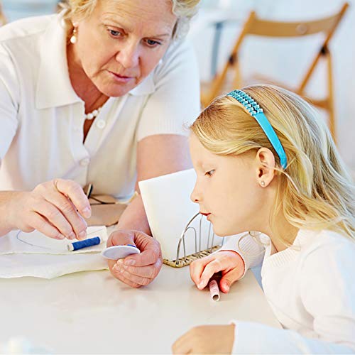 Similane Embroidery Kit 215 Pcs,100 Colors Threads,5 Pcs Embroidery Hoops,3 Pcs Aida Cloth,40 Sewing Pins,Cross Stitch Tools and Embroidery Starter Similane