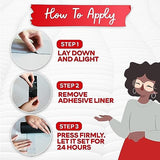 XFasten Tape Measure with Adhesive Back, 0.5-Inch x 12-Feet (2-Pack) Left to Right Peel and Stick Measuring Ruler Tape for Workbench, Woodworking, XFasten