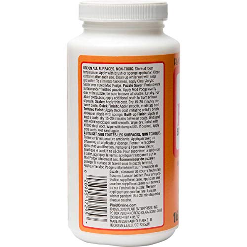 Mod Podge Waterbase Sealer, Glue and Finish, Satin, 16 Ounce Mod Podge