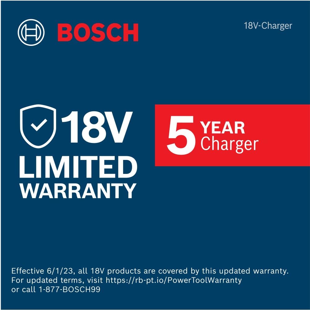 BOSCH BC1880 18V Lithium-Ion Battery Charger - WoodArtSupply