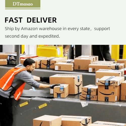 Dtmasao 25 PCS Dowel Rods Wood Sticks Wooden Dowel Rods - 1/4 x 17.5 Inch Unfinished Bamboo Sticks - for Crafts and DIYers DTmasao