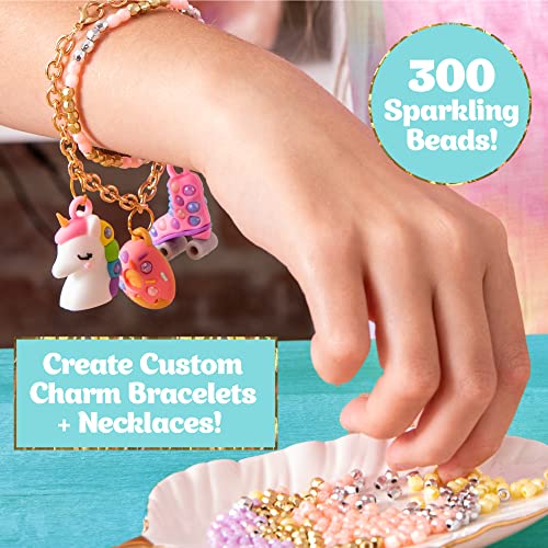 Just My Style Glitzy Pop Jewel Pen Sparkling Charm Studio, Gem Your Own Accessories, Gemming Kit for DIY Jewelry Charms, Great Girl’s Night Activity - WoodArtSupply