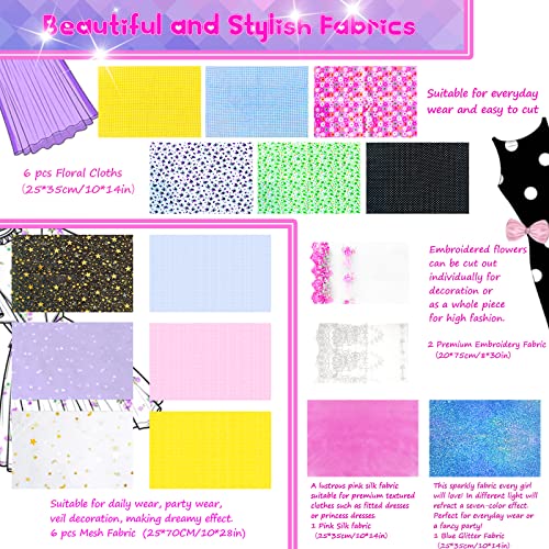 AMOPRO Fashion Designer Kit for Girls, 300PC+ Creativity DIY Arts