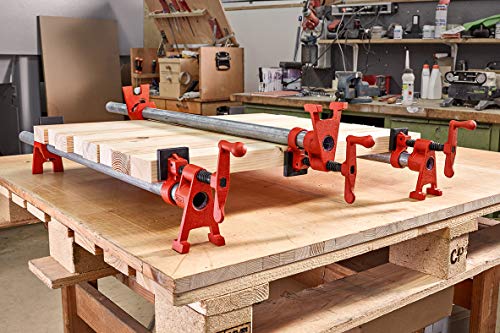 Bessey BPC-H34, 3/4-In. H Style Pipe Clamps - Incredibly Versatile, Easy To Assemble, Indespensable Workshop Clamp For Woodworking, Carpentry, Home Bessey