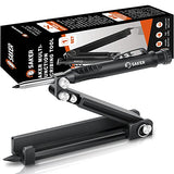 Saker Multi-function Scribing Tool- Construction Pencil- Aluminum Alloy Scribe Tool with Deep Hole Pencil,DIY Woodworking Scribe Gauge Scriber Line Saker