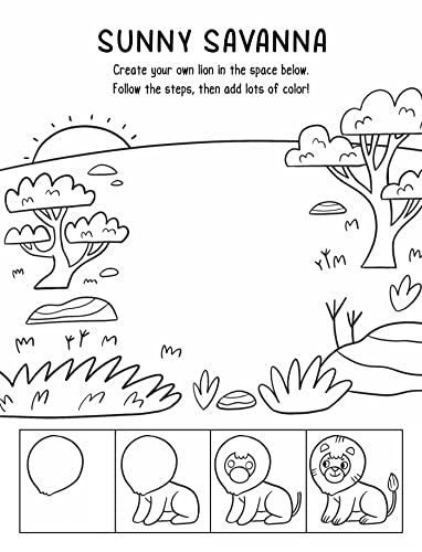How to Draw and Color Set: with 6 Colored Pencils & Sketching Pencil WoodArtSupply