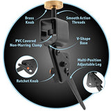 Pro Grind Multi-Grind Sharpening Jig with Setup Blocks for Multiple Tool Grinds and For Use with Sharpening Systems that Use Pocket V-Arm Attachments Peachtree Woodworking Supply