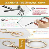 Alphabet Resin Silicone Casting Molds Kits DIY Molds Set with Letter Number Resin Molds, Tools, Metal Accessories and Dried Pressed Flowers for DIY ZYNA