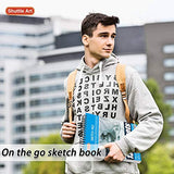 Shuttle Art Drawing Kit and Sketch Pad Bundle, Set of 103 Pack Drawing Kit +260 Sheets Sketch Pad Shuttle Art