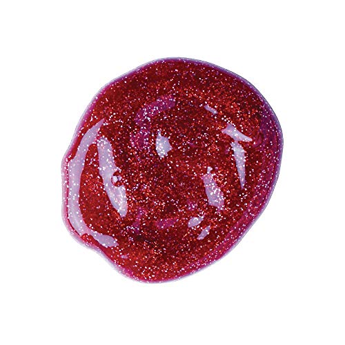 Colorations Washable Glitter Paint, Red, Non Toxic, Vibrant, Bold, Kids Paint, Craft, Hobby, Fun, Art Supplies, 16 oz. Colorations