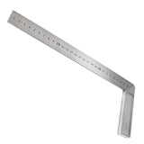 Auniwaig 300mm Stainless Steel Metric Framing L Square Right 90 Degree Angle Ruler Thicken Try Square Ruler Tools for Carpenter Engineer Auniwaig