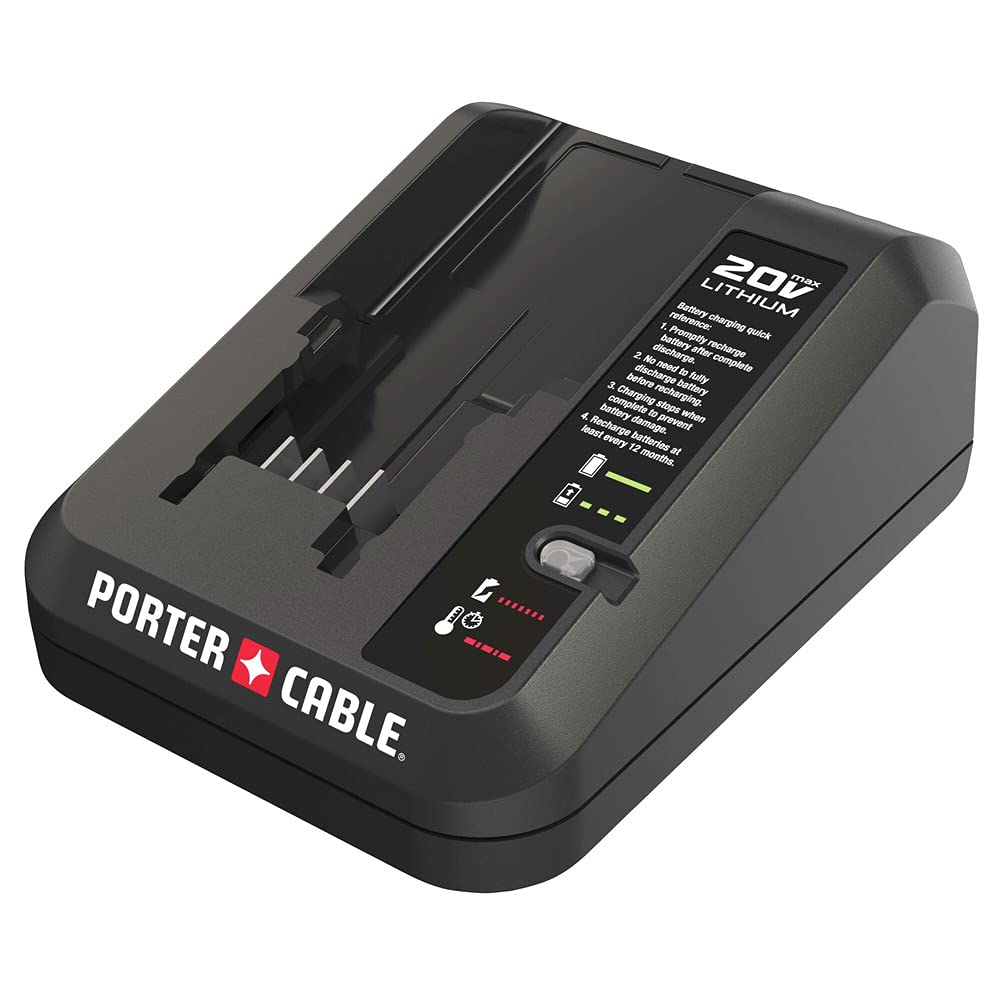 PORTER-CABLE 20V MAX* Cordless Brad Nailer Kit with 1 Battery, 18GA (PCC790LA)
