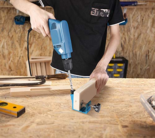 Pocket Hole Jig Kit Dowel Drill Joinery Screw Kit Carpenters Wood Woodwork Guides Joint Angle Tool Carpentry Locator KingBaas