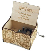 TheLaser'sEdge, Hogwarts Castle, Harry Potter Music Box with Hedwig's Theme - Solemnly Quote TheLaser'sEdge