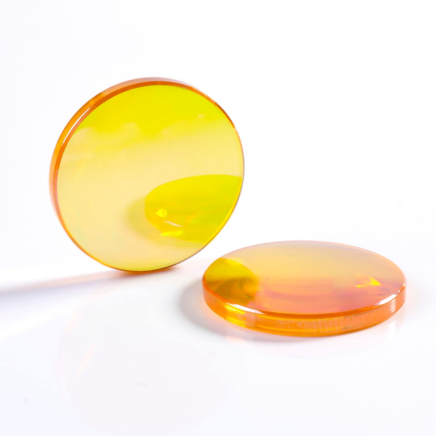 MCWlaser Laser Lens CVD ZnSe Focus lens Dia: 15mm FL: 2"/ 50.8mm for CO2 Laser Engraver Cutter 40W 50W 60W 80W 100W 130W 150W 180W 200W (Dia:15mm MCWlaser