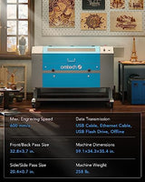 OMTech 80W CO2 Laser Engraver with Water Chiller, 20x28 Inch Laser Engraving Cutting Etching Machine with Autofocus Autolift 4 Way Pass Air Assist, OMTech