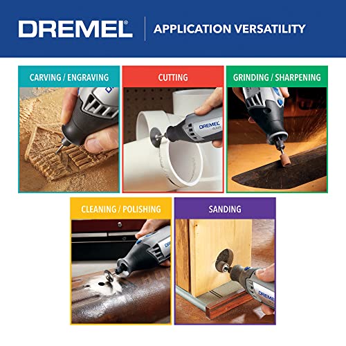 Dremel 4000-2/30 Variable Speed Rotary Tool Kit - Engraver, Polisher, and Sander- Perfect for Cutting, Detail Sanding, Engraving, Wood Carving, and - WoodArtSupply