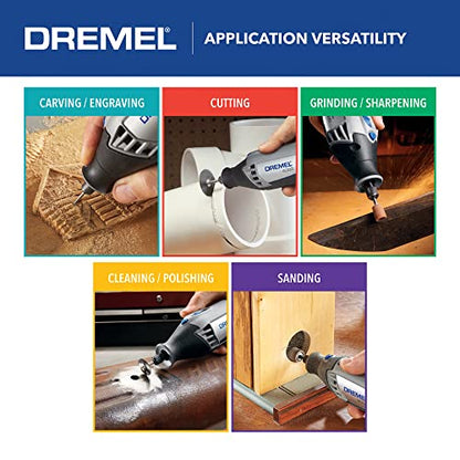 Dremel 4000-2/30 Variable Speed Rotary Tool Kit - Engraver, Polisher, and Sander- Perfect for Cutting, Detail Sanding, Engraving, Wood Carving, and