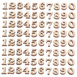 FOYTOKI 100pcs Wood Chips Child Letter Manual Wood Blanks Wooden Cutouts Accessories Wood Embellishments Accessories Decorations Paper Cut Wood FOYTOKI