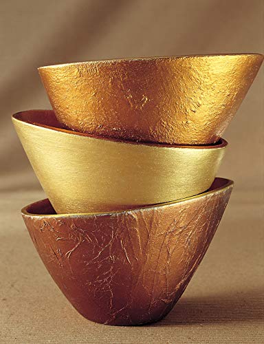 Pébéo Gédéo Mirror Effect 24k Gold Leaves Adhesive Sheet - 12 Sheets, 5 ½ x 5 ½ Inches, Art and Craft Supplies, for Painting, Home Decor, or Pebeo