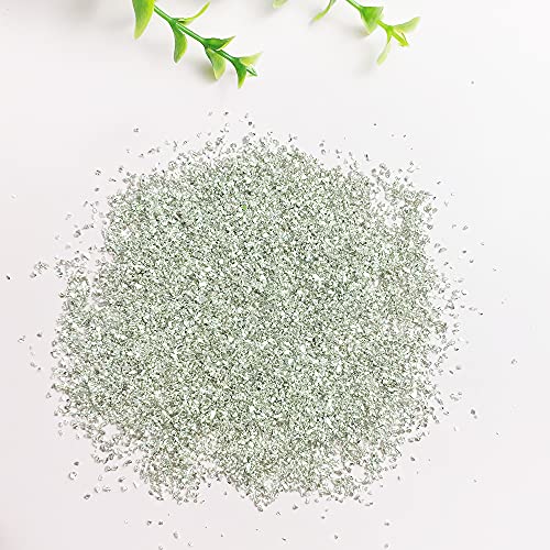Jmassyang Crushed Glass Irregular Metallic Chips 100g Sprinkles Chunky Glitter for Nail Arts Craft Resin DIY Mobile Phone Case Vase Fillers Jewelry Jmassyang