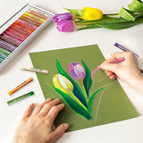 EXTRIC Oil Pastels 36 Colors Count Pastels Art Supplies, Soft Pastels, Oil Pastels for Kids and Artists, Oil Crayons EXTRIC