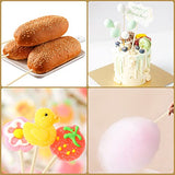 KTOJOY 25PCS Dowel Rods Wood Sticks Wooden Dowel Rods - 1/4 x 12 Inch Precut Dowels for Crafting, Hardwood Dowel Rod Assortment, Wooden Rod Sticks KTOJOY