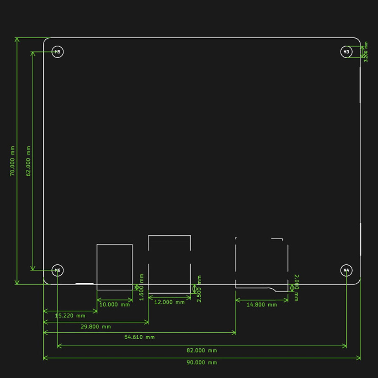 3D Printer Motherboard Kit Laser Engraving Machine Main Board Equipped 32 Bit STM32 Processor Mini 3D Printer Control Board Expandable WiFi Module Walfront