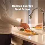 InSinkErator Badger 5 Garbage Disposal with Power Cord, Standard Series 1/2 HP Continuous Feed Food Waste Disposer, Badger 5 W/C, No Size, Black/Gray InSinkErator