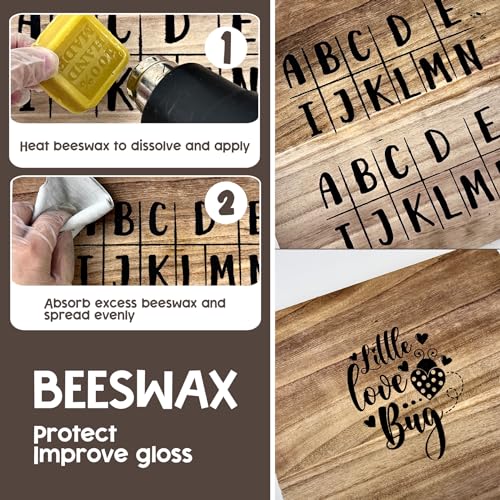 1DFAUL Wood Burn Paste Pen Kit, 4OZ Wooden Burning Gel, Double Sided Wood Burn Marker Kit for DIY Beautiful Wooden Burning in Minutes, Perfect for 1DFAUL