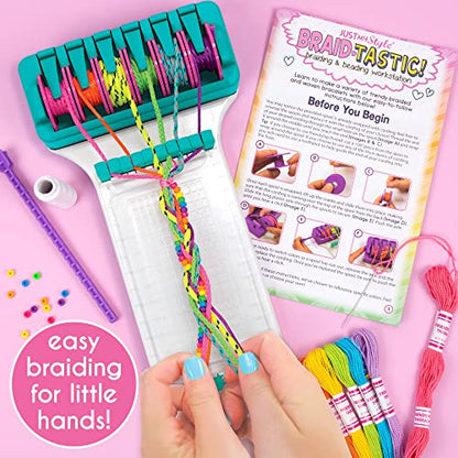 Just My Style Braidtastic Art and Craft Kit by Horizon Group USA, 96 months to 1200 months - WoodArtSupply