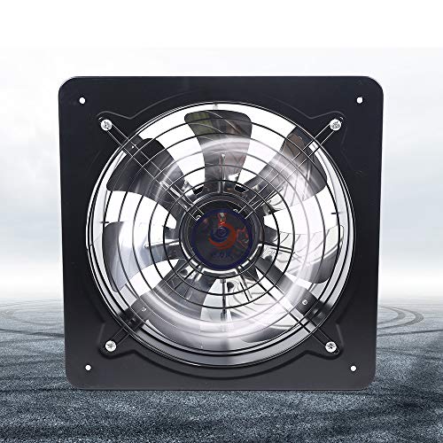 12 Inch Explosion-Proof Fan - Industrial Ventilation Extractor Fan Spray Booth Paint Fumes Exhaust Flow Axial Fan,125W High Velocity Utility Air REBaiYU