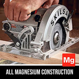 SKIL 15 Amp 7-1/4 Inch Magnesium Left Blade Sidewinder Circular Saw Skilsaw - SPT67M8-01 Skil