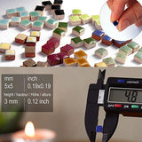 Handmade Mosaics Made Easy with Our Adult Mosaic Art Craft Kit, Square 7inch (20cm) Dolphin ALEA Mosaic