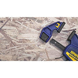 IRWIN QUICK-GRIP Bar Clamp, One-Handed, Medium-Duty, 12-Inch (1964718) IRWIN