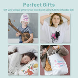 KASYU Infusible Ink Transfer Sheets Bundle for Cricut Mug Press, 12PCS Infusible Ink Sheets for Sublimation, 12x11.8Inch Solid Color Pre-Printed KASYU