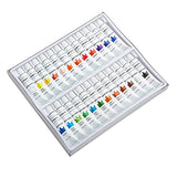 KINGART Studio Watercolor Paint, 12ml (.4oz), Set of 24 Colors KINGART