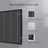 YOOPAI Honeycomb Laser Bed 500x500mm Honeycomb Working Table with Aluminum Panel for Laser Cutter Engraver Accessories, Desktop Protection, Fast Heat YOOPAI