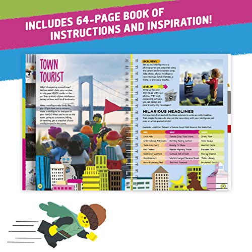 KLUTZ Lego Minifigure Photography Activity Kit Klutz