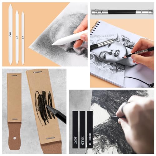 Sketching Set 33 PCS Drawing and Sketching Artist Kit Includes