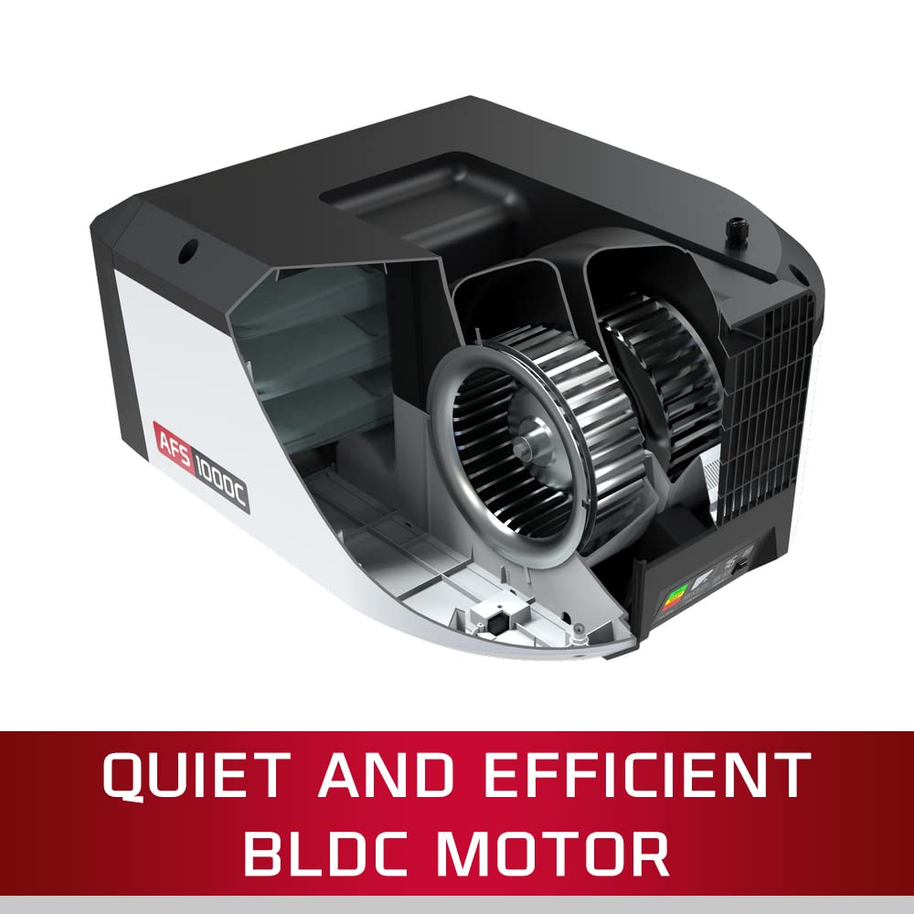 JET AFS-1000C Air Filtration System, Remote Control, 1000CFM, 1Ph 120V (713000) Jet