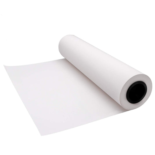 YRYM HT White Kraft Butcher Paper Roll -18 inch x 2100 inch (176 ft) Food Grade White Wrapping Paper for Meats of All Varieties - Unbleached Unwaxed - WoodArtSupply