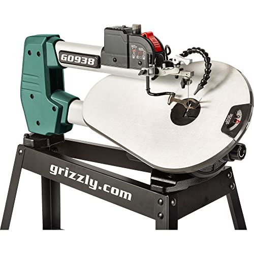 Grizzly Industrial G0938 18" Scroll Saw With Stand - WoodArtSupply