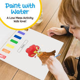 Paint With Water Coloring Book for Toddlers: Mess Free Kids Watercolor Painting Activity Kit - Arts and Crafts For Ages 2 3 4 5 6 Years Old - Creative Kiddos