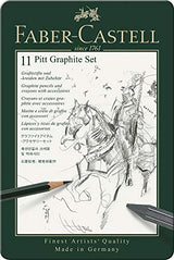 Faber-Castell 11 Piece Pitt Graphite Tin Set Faber-Castell