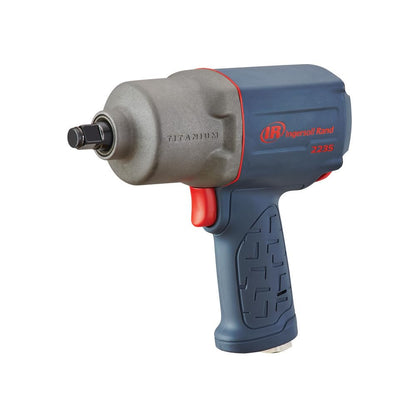 Ingersoll Rand 2235TiMAX 1/2” Drive Air Impact Wrench – Lightweight 4.6 lb Design, Powerful Torque Output Up to 1,350 ft-lbs, Titanium Hammer Case,