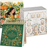 Ultimate Desk Set – Perpetual Desk Calendar + 100 Dual Tip Markers Primrosia