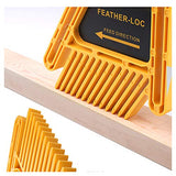 SWMIUSK True-Flex Featherboard Saftly Table Saw Push Block,Pack of 2 Table Fence for Woodworking T-slots Miter Slots on Tablesaws,Router Tables and SWMIUSK