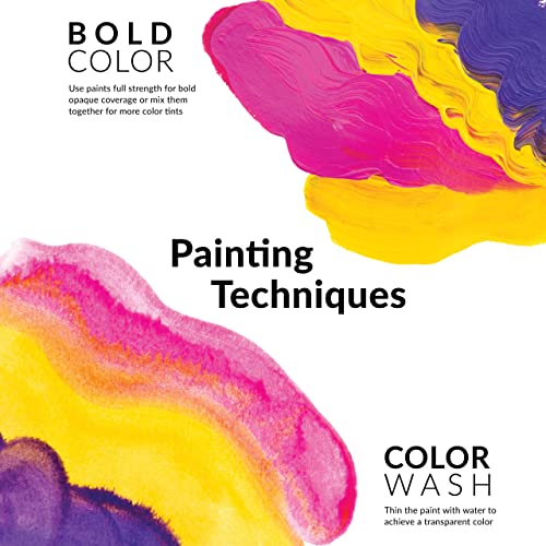 Royal & Langnickel Paint 12PK 12/PKG, 0.4 Fl Oz (Pack of 12), Acrylic Set Royal & Langnickel