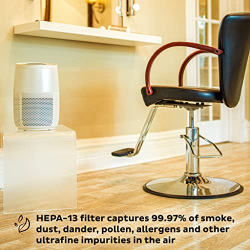 Instant HEPA Quiet Air Purifier, From the Makers of Instant Pot with Plasma Ion Technology for Rooms up to 630ft2; removes 99% of Dust, Smoke, Odors, Instant